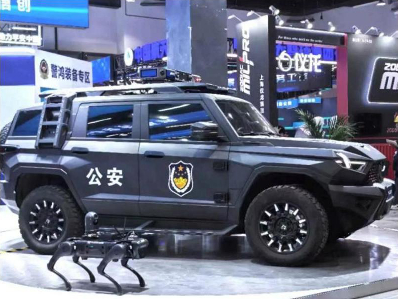 伽利略智能仿生機器人賦能警用安防領域