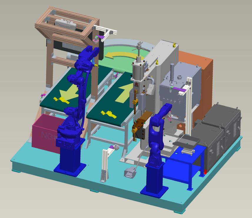 機器人柔性凸焊系統